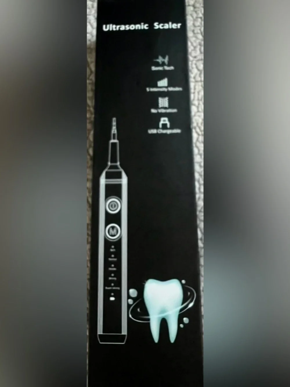 Electric tooth  Cleaner - Black USB Rechargeable (Brand Unspecified)